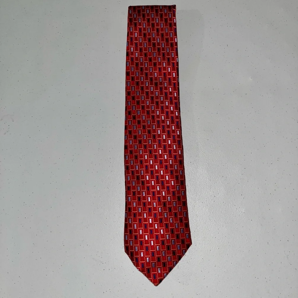 NIBag Charter Club Patriotic Silk Tie